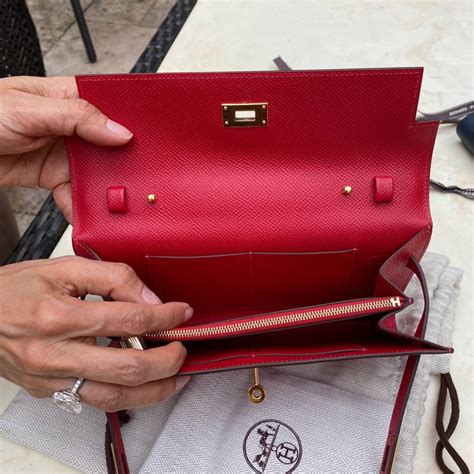 hermes bag wallet on chain|hermes kelly wallet purse forum.